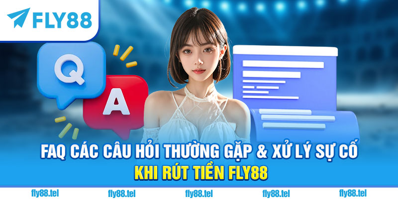 FAQ các câu hỏi thường gặp & xử lý sự cố khi rút tiền Fly88