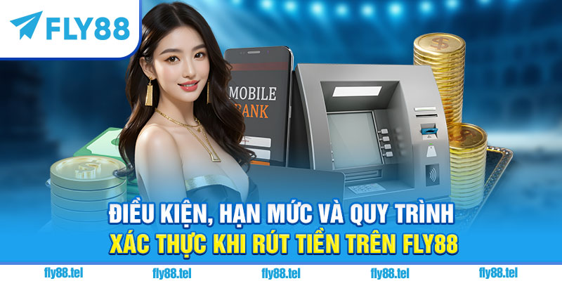 Điều kiện, hạn mức và quy trình xác thực khi rút tiền trên Fly88